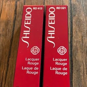 Shiseido Lacquer Rouge two pack!!